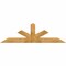 Ekena Millwork Saratoga Rough Sawn Timber Gable Bracket, Western Red Cedar, 84"W x 24"H x 6"D x 6"F, 7/12 Pitch GBW084X24X0606SAR00RWR - alternate 1
